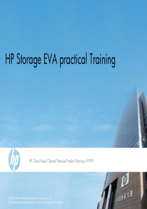 HP Storage EVA practical training v3.0