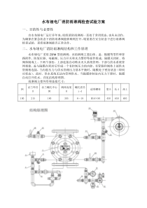 消防雨淋阀实验方案