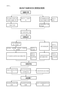 党建项目化管理流程图