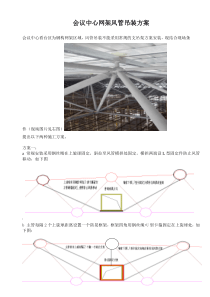 网架风管吊装方案