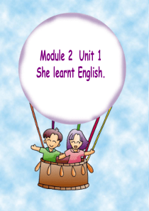 M2U1_She_learnt_English.