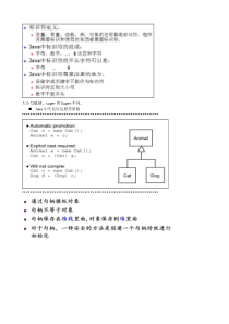 西电软院Java考试要点和程序