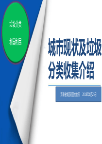 城市现状及垃圾分类收集介绍3