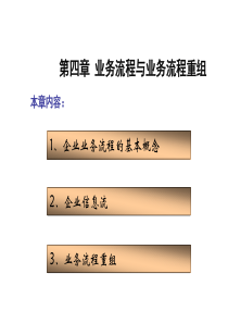 04业务流程与业务流程重组