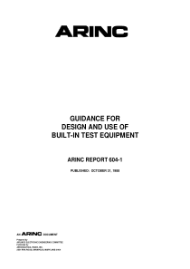 ARINC-REPORT-604-1-1988