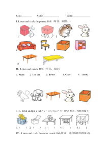 香港朗文一年级英语1B-chapter-2