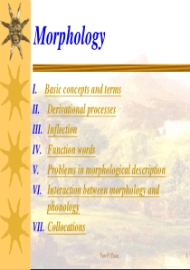 morphology(1)英语形态结构解读