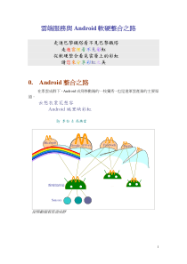 【高焕堂】[Android框架、应用与云端开发]第一章__云与彩虹_Overview