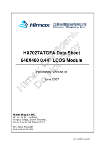 HX7027A-0.44inch