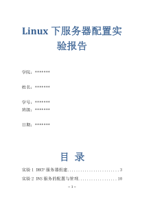 网络实验-各种服务器的配置DHCP VPN MAIL DNS FTP等服务器的配置