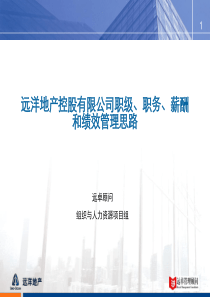 48地产控股有限公司职级、职务、薪酬和绩效管理思路