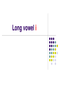 Long-vowel-i解读