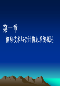 信息技术与会计信息系统概述