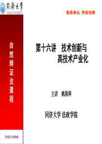 16-技术创新与高科技产业化