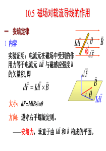 第17讲-磁场对载流导线的作用-磁介质.ppt