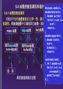 C语言第11讲   函数的嵌套调用和递归调用