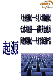 众筹起源