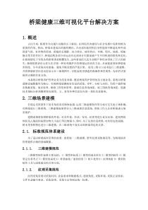 桥梁健康三维可视化平台解决方案