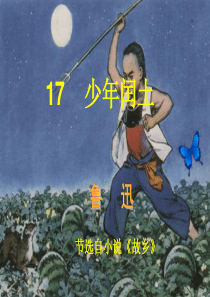 少年闰土(公开课)