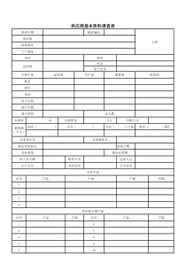 IATF16949-2016供应商体系评鉴检查表