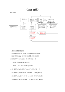 必修4--三角函数知识点归纳总结