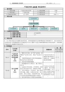 1产品技术总经理岗位说明书