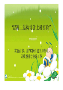 sPKPM排架设计及绘制施工图