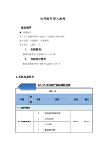 用友致远方案报价