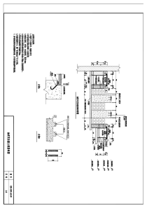 5.9--油浸变压器土建基础图