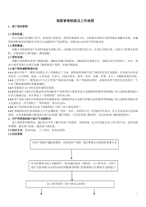 客服管理制度及工作流程