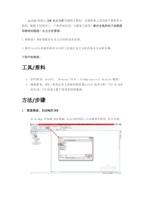 ArcGIS之水文分析