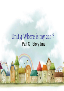 新人教版三年级下册unit4Cstory-time