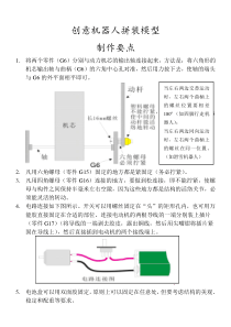 创意机器人拼装模型