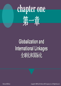 第一章-Globalization-and--International-Linkages-全球化和