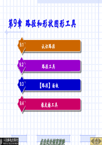 photoshop第9章--路径和形状图形工具