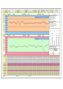 CPK控制图-空白表格-傻瓜式