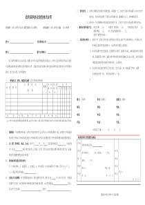 政府采购协议供货格式合同