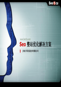 SEO整站优化解决方案