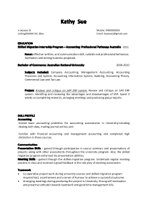 真正正式的 英文 CV