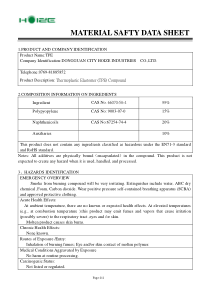 TPE MSDS