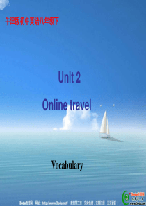 八年级英语Online traveling课件6