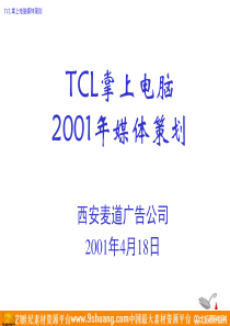 TCL掌上电脑媒介策划