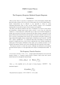 自动化专业英语课文PART2-Control-Theory-Unit3-B-The-Frequenc