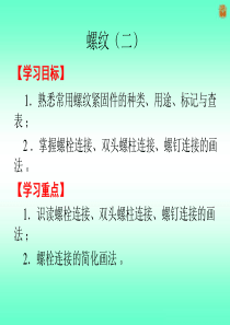 螺纹(二)(螺纹紧固件及其连接的画法)