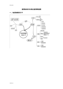 新课标高中生物全套思维导图