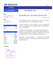 国泰君安纺织服装行业月报-基本面难有惊喜股改并购交易机会闪现PDF7(1)