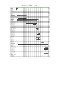 智能化弱电施工进度甘特图