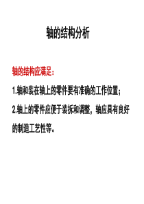 机械设计基础轴结构改错例题