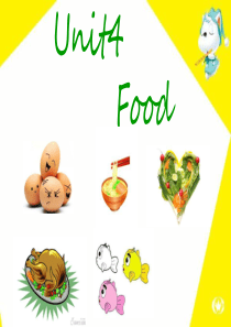 一年级下册英语课件--Unit-4-Food-Lesson-2-人教新起点(共15张PPT)