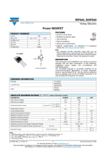 IRF640中文资料-数据手册-参数